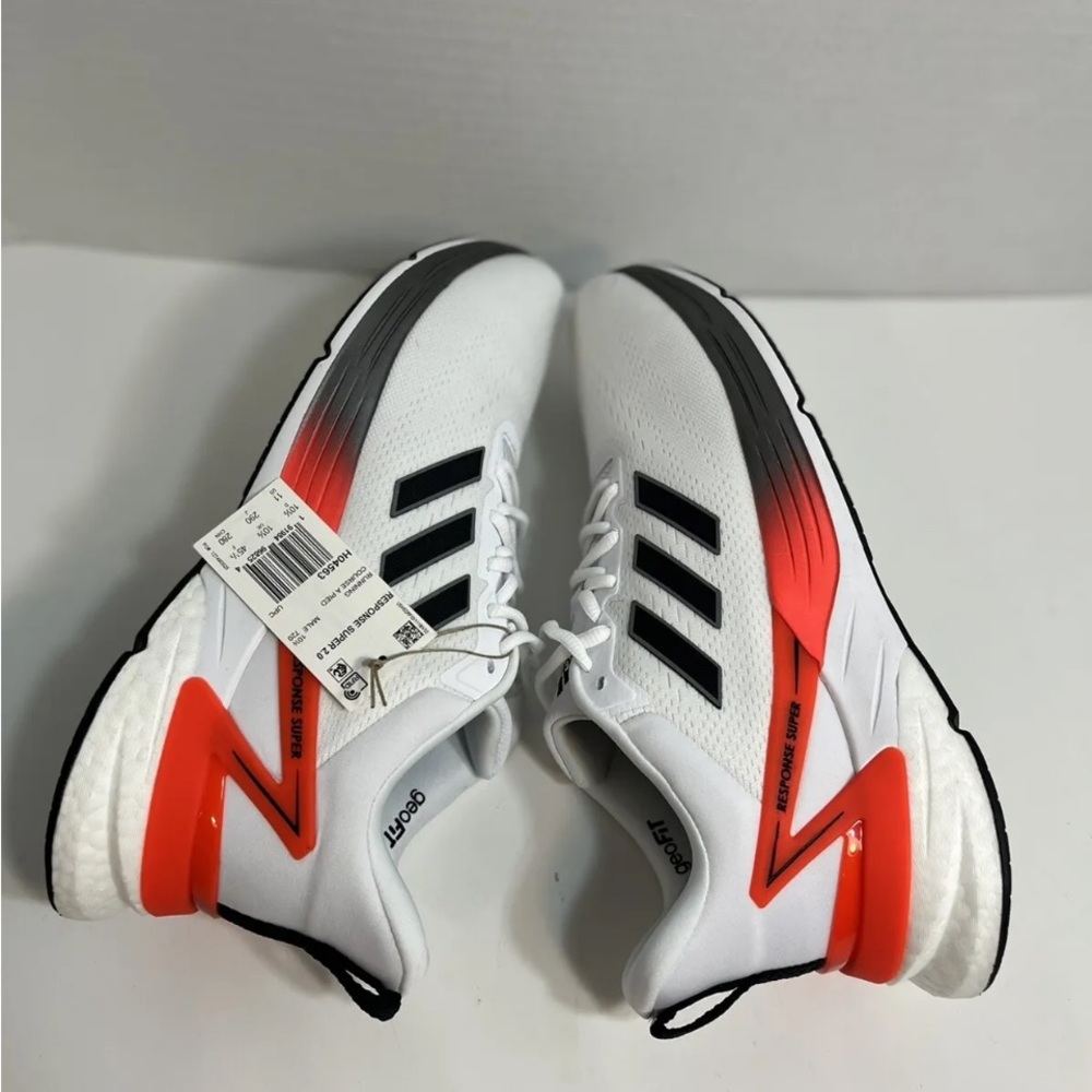 Adidas Response Super Trainer Sneaker Shoe White Size 11